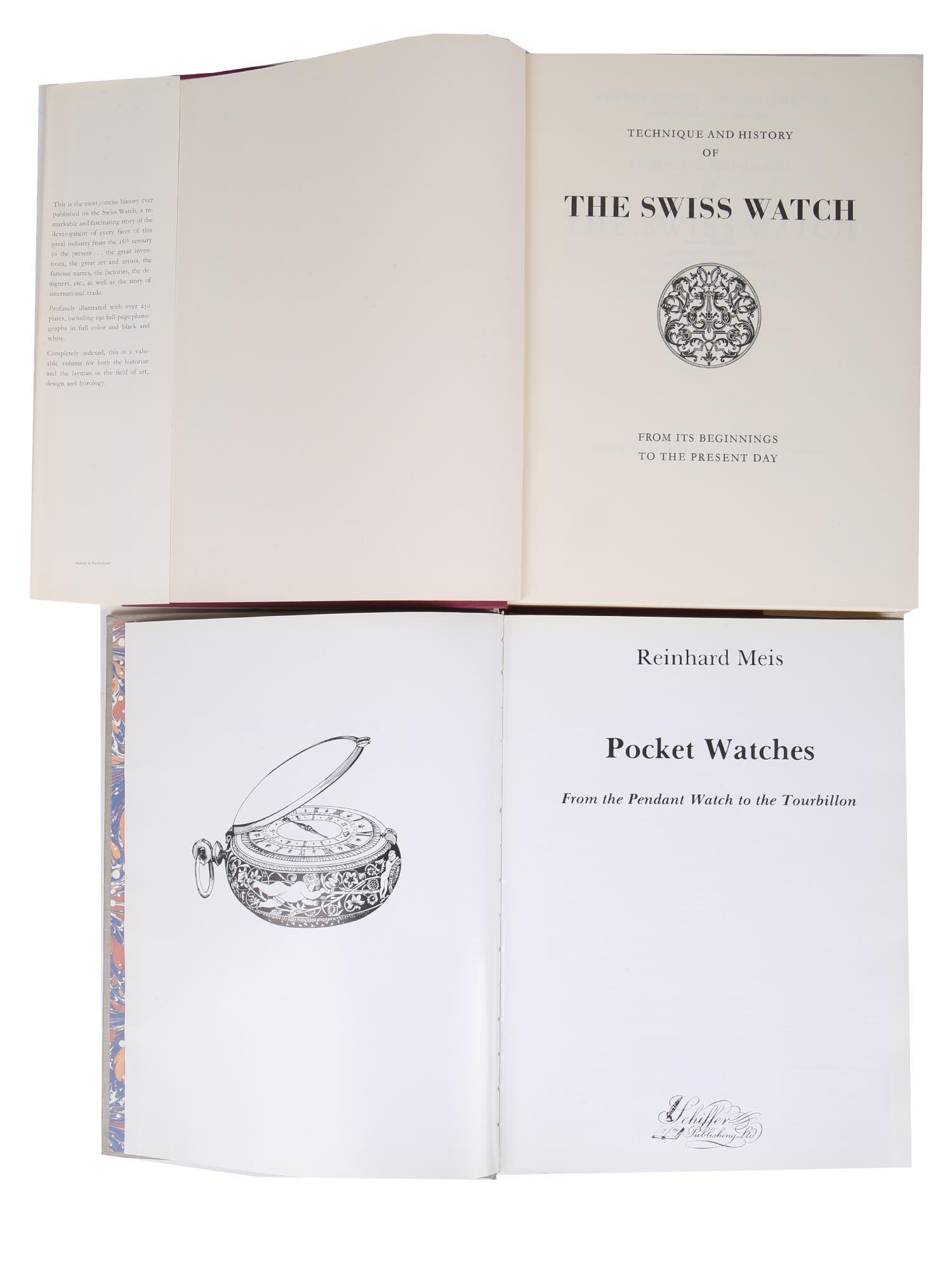 SET OF BOOKS ABOUT COLLECTIBLE POCKET WATCHES PIC-3